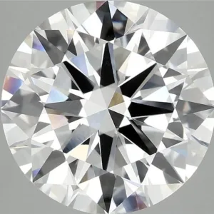 6.13 Carat Round E VVS2 Lab Diamond
