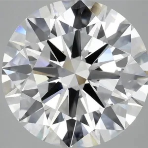 6.14 Carat Round E VVS2 Lab Diamond