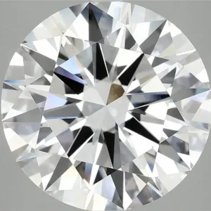 6.14 Carat Round E VVS2 Lab Diamond