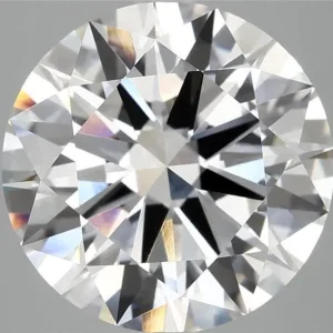6.14 Carat Round E VVS2 Lab Diamond