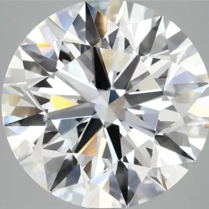 6.15 Carat Round E VVS2 Lab Diamond