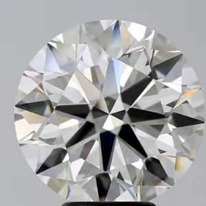 6.15 Carat Round H IF Natural Diamond