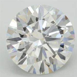 6.16 Carat Round F VVS2 Lab Diamond