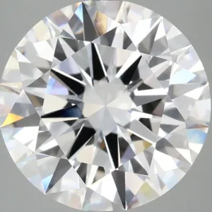 6.17 Carat Round E VVS2 Lab Diamond