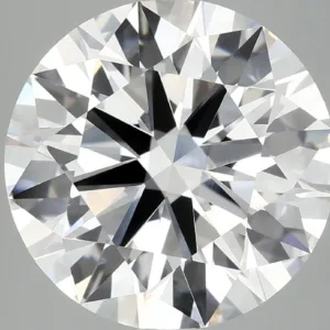 6.19 Carat Round F VVS2 Lab Diamond