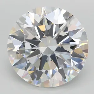 6.28 Carat Round E VVS2 Lab Diamond
