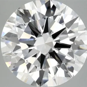6.68 Carat Round E VVS2 Lab Diamond