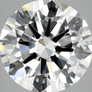 6.93 Carat Round E VVS2 Lab Diamond