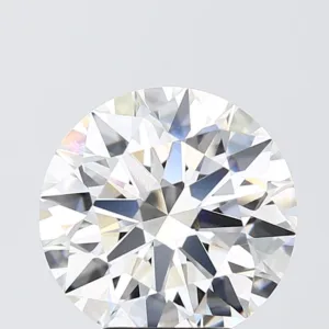 7.02 Carat Round E VVS2 Lab Diamond