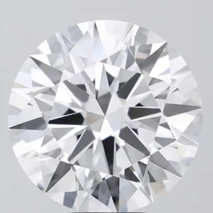 7.02 Carat Round F VVS2 Lab Diamond