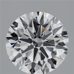 8.14 Carat Round E VVS2 Lab Diamond