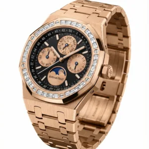 Audemars Piguet Royal Oak Perpetual Calendar 26614OR Rose Gold Baguette Diamonds LTD 20 (2020)