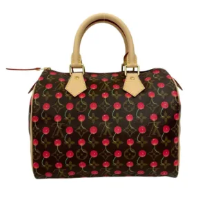 Limited Collaboration Louis Vuitton × Takashi Murakami Monogram Cherry Speedy 25