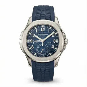 Patek Philippe Aquanaut 5164G Travel Time White Gold Blue-Gray Dial 40.8mm (2025)