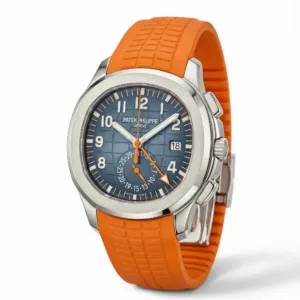 Patek Philippe Aquanaut 5164G Travel Time White Gold Blue-Gray Dial 40.8mm (2025)