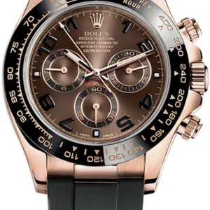 Rolex Cosmograph Daytona Ref. 116515LN Everose Gold on Oysterflex
