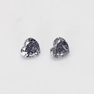0.05 Carat Heart Fancy Blue Natural Diamond