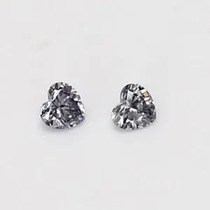 0.05 Carat Heart Fancy Light Blue Natural Diamond