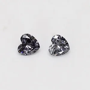 0.06 Carat Heart Fancy Gray Natural Diamond