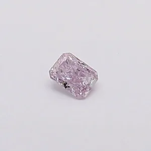 0.06 Carat Radiant Fancy Pink Natural Diamond