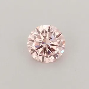 0.28 Carat Round Fancy Intense Pink VS2 Lab Diamond