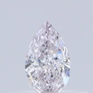 0.3 Carat Pear Faint Pink VS1 Natural Diamond