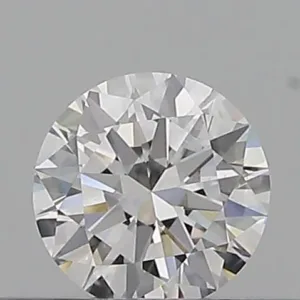 0.3 Carat Round D VS2 Natural Diamond