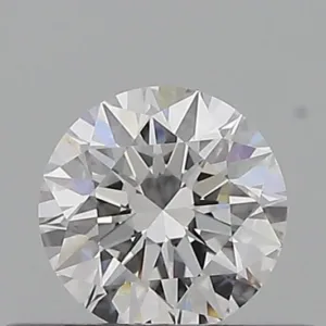 0.36 Carat Round D IF Natural Diamond