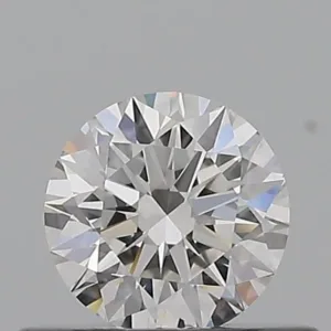 0.4 Carat Round F IF Natural Diamond