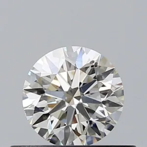 0.4 Carat Round J SI2 Natural Diamond