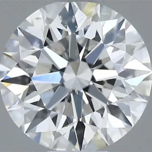 0.41 Carat Round F SI1 Natural Diamond