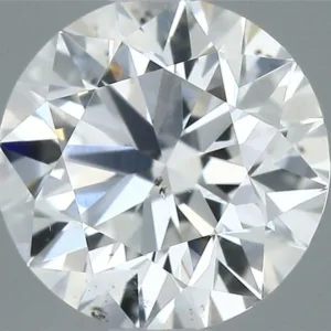 0.42 Carat Round F SI1 Natural Diamond