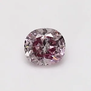 0.47 Carat Cushion Brilliant Pink I1 Natural Diamond