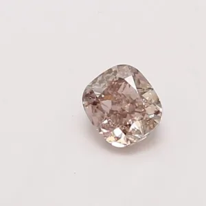 0.49 Carat Cushion Brilliant Fancy Brown VS2 Natural Diamond