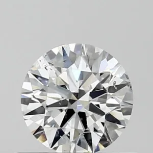 0.5 Carat Round D SI2 Natural Diamond