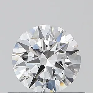 0.5 Carat Round D VVS2 Natural Diamond