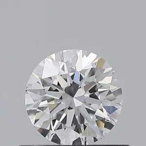 0.5 Carat Round D VVS2 Natural Diamond