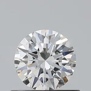 0.5 Carat Round E VVS1 Natural Diamond