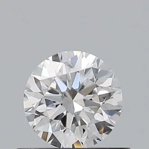 0.5 Carat Round E VVS1 Natural Diamond