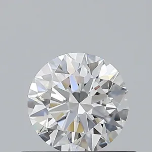 0.5 Carat Round F IF Natural Diamond