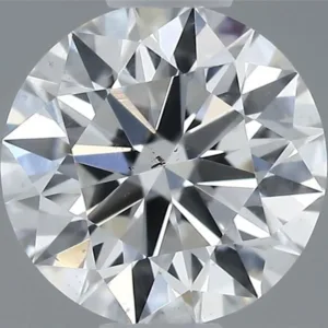 0.5 Carat Round F SI1 Natural Diamond
