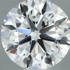 0.5 Carat Round F VVS2 Natural Diamond