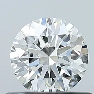0.5 Carat Round H IF Natural Diamond