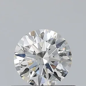 0.51 Carat Round G SI1 Natural Diamond
