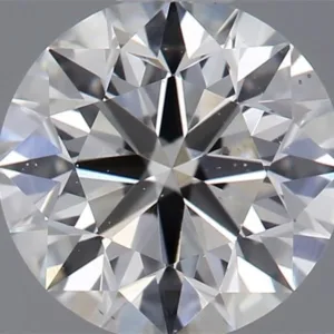 0.51 Carat Round H SI1 Natural Diamond