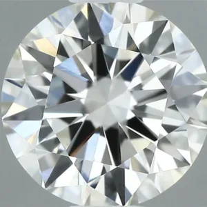 0.51 Carat Round I VVS1 Natural Diamond