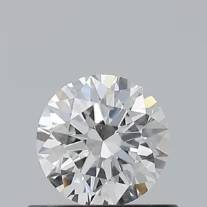 0.52 Carat Round E VS1 Natural Diamond