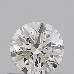0.52 Carat Round J VVS1 Natural Diamond