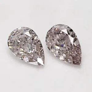 0.53 Carat Pear Fancy Pink VS2 Natural Diamond