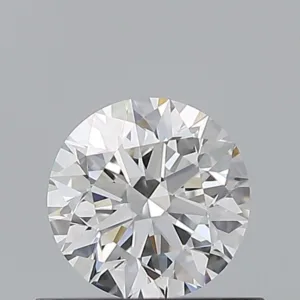 0.53 Carat Round E VVS1 Natural Diamond